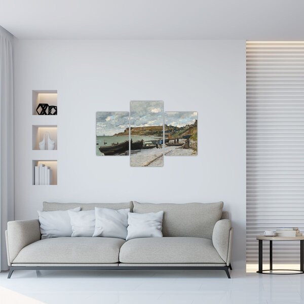 Tablou - Claude Monet, Sainte Adresse, reproducere (90x60 cm)