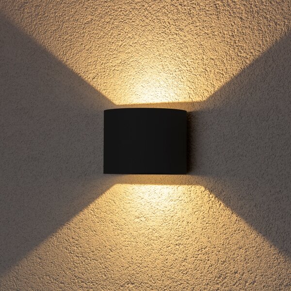 Aplică LED de exterior Brilagi RONDO LED/6W/230V IP54