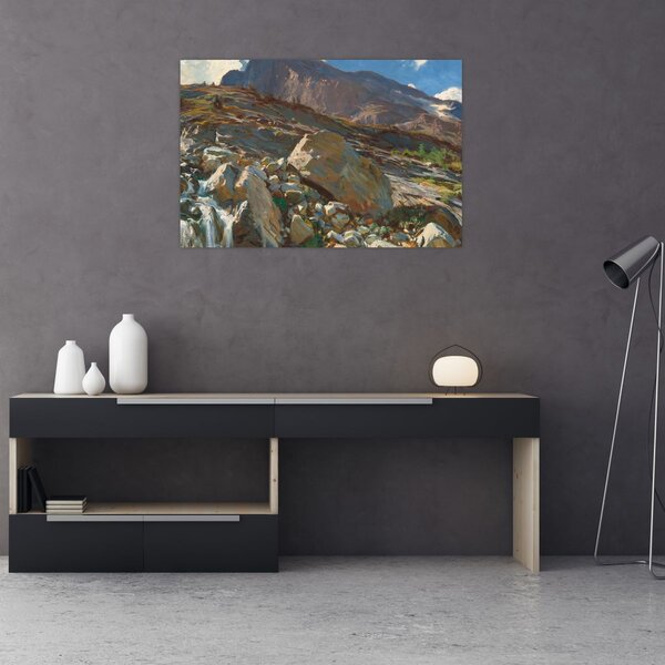 Tablou - John Singer Sargent, Simplon Pass, reproducere (90x60 cm)