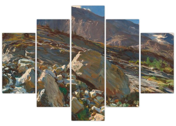 Tablou - John Singer Sargent, Simplon Pass, reproducere (150x105 cm)