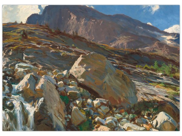 Tablou - John Singer Sargent, Simplon Pass, reproducere (70x50 cm)
