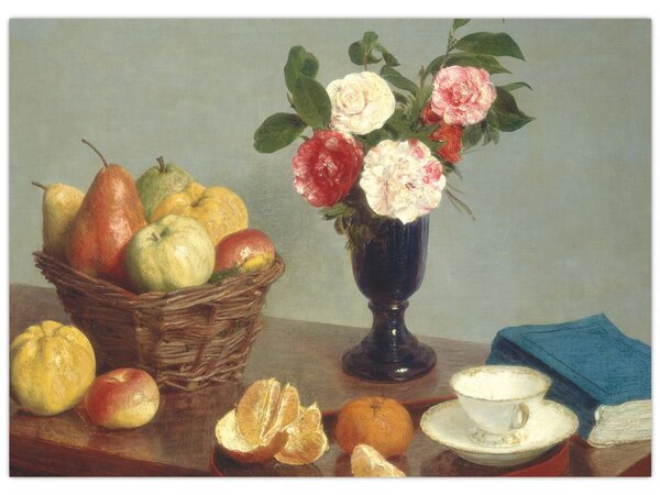 Tablou - Henri Fantin-Latour, Still Life, reproducere (70x50 cm)