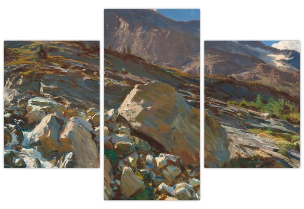 Tablou - John Singer Sargent, Simplon Pass, reproducere (90x60 cm)