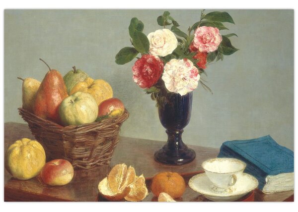Tablou - Henri Fantin-Latour, Still Life, reproducere (90x60 cm)