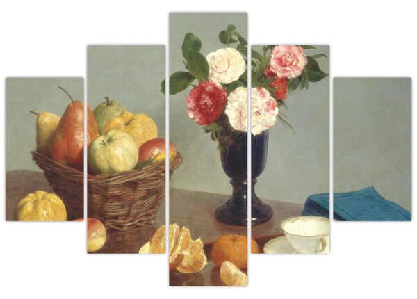 Tablou - Henri Fantin-Latour, Still Life, reproducere (150x105 cm)
