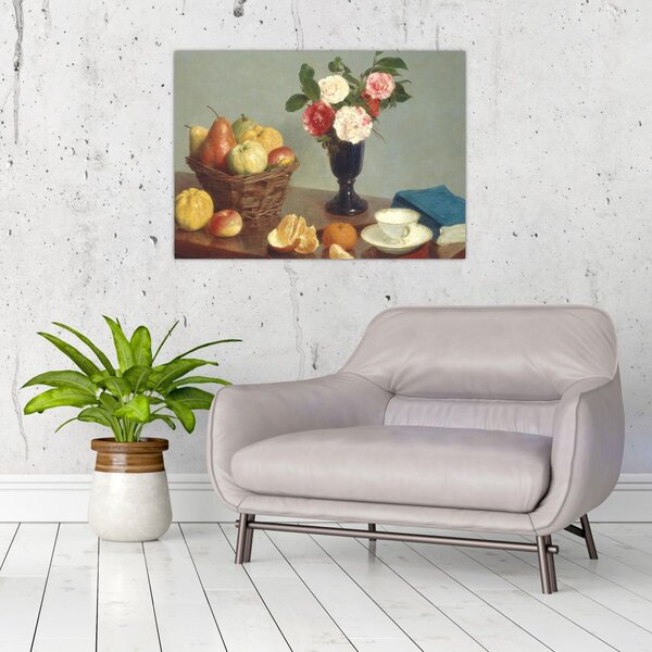 Tablou - Henri Fantin-Latour, Still Life, reproducere (70x50 cm)