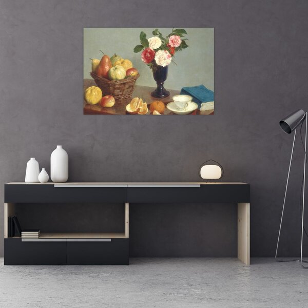 Tablou - Henri Fantin-Latour, Still Life, reproducere (90x60 cm)
