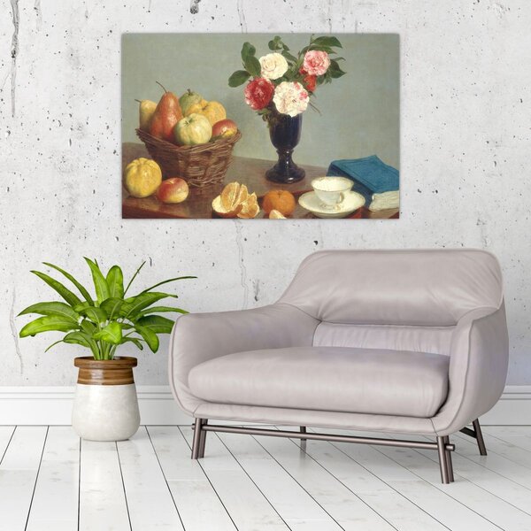 Tablou - Henri Fantin-Latour, Still Life, reproducere (90x60 cm)