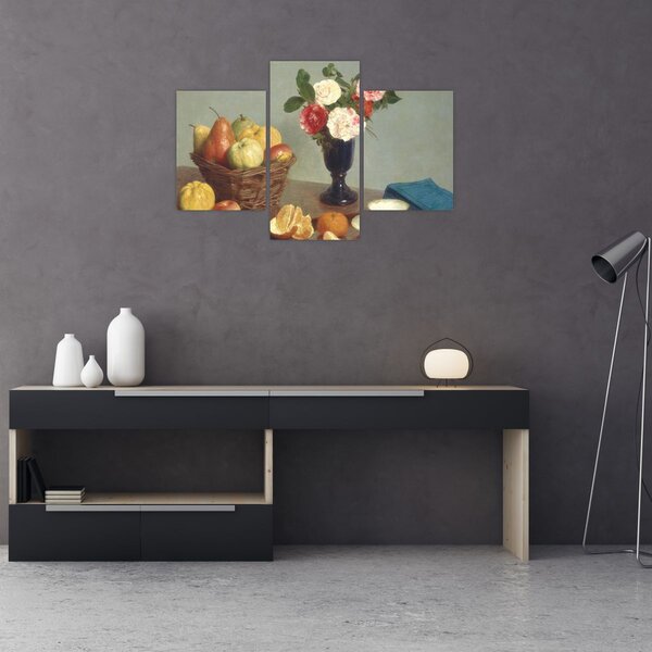 Tablou - Henri Fantin-Latour, Still Life, reproducere (90x60 cm)
