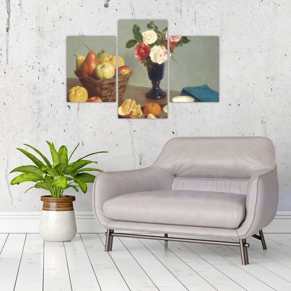 Tablou - Henri Fantin-Latour, Still Life, reproducere (90x60 cm)