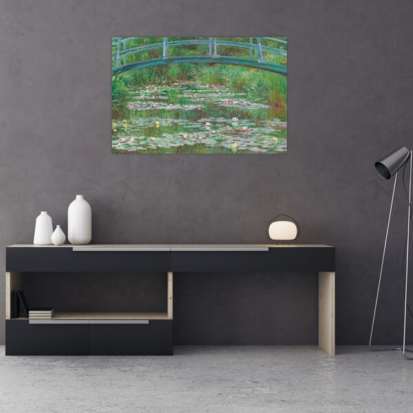 Tablou - Claude Monet, The Japanese Footbridge, reproducere (90x60 cm)