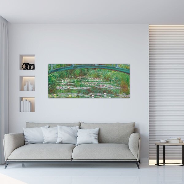 Tablou - Claude Monet, The Japanese Footbridge, reproducere (120x50 cm)