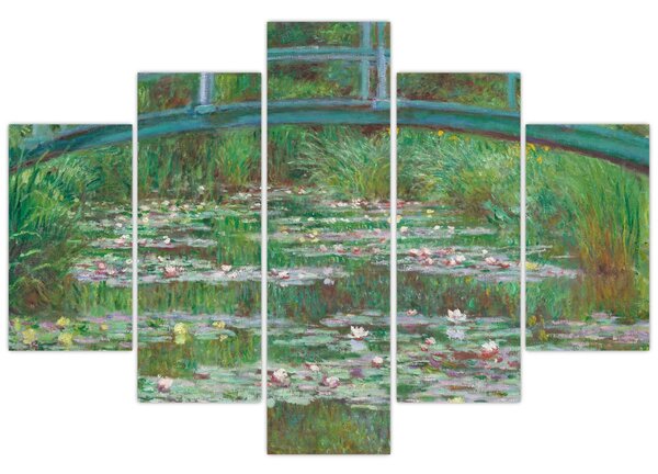 Tablou - Claude Monet, The Japanese Footbridge, reproducere (150x105 cm)