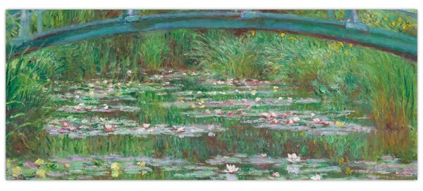 Tablou - Claude Monet, The Japanese Footbridge, reproducere (120x50 cm)