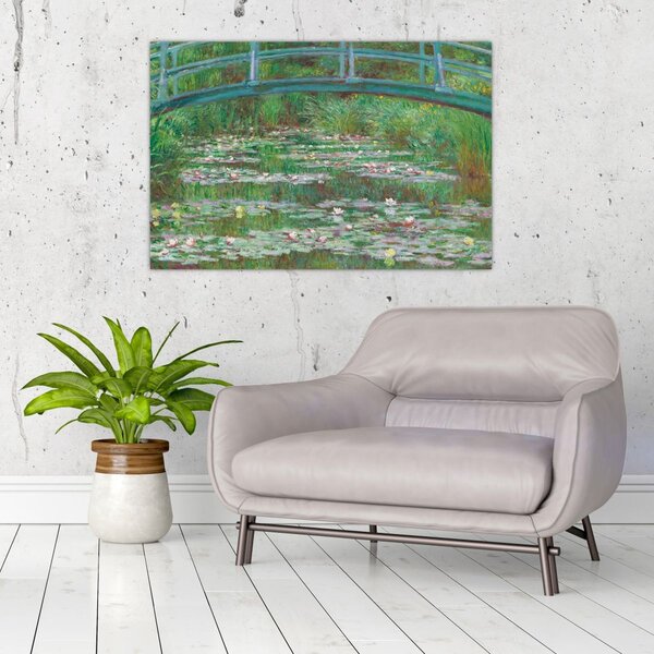 Tablou - Claude Monet, The Japanese Footbridge, reproducere (90x60 cm)