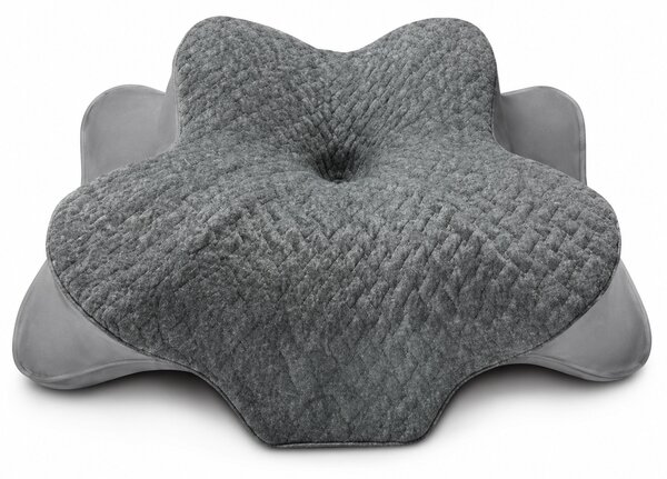 Perna cervicala ortopedica memory foam cu strat reglabil 2 cm, husa Te