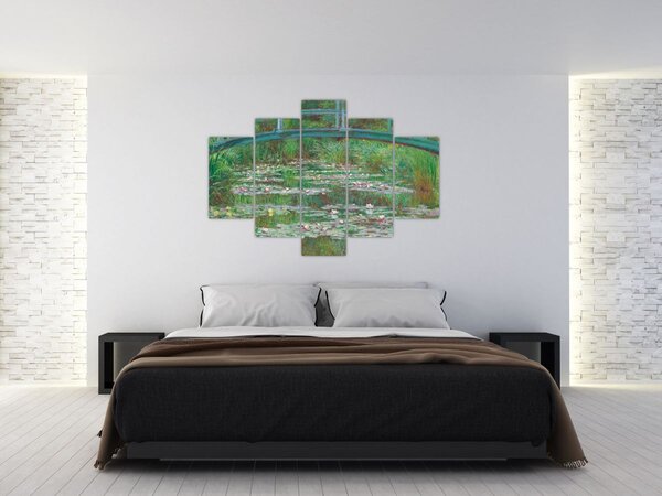 Tablou - Claude Monet, The Japanese Footbridge, reproducere (150x105 cm)