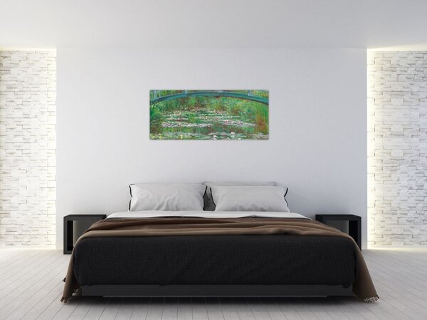 Tablou - Claude Monet, The Japanese Footbridge, reproducere (120x50 cm)