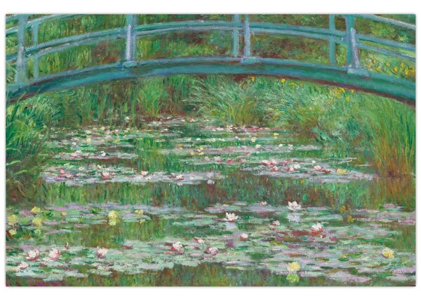 Tablou - Claude Monet, The Japanese Footbridge, reproducere (90x60 cm)