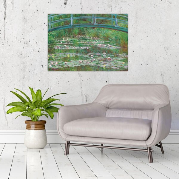 Tablou - Claude Monet, The Japanese Footbridge, reproducere (70x50 cm)