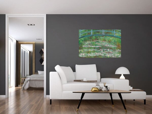Tablou - Claude Monet, The Japanese Footbridge, reproducere (90x60 cm)