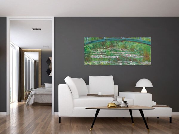 Tablou - Claude Monet, The Japanese Footbridge, reproducere (120x50 cm)