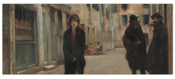 Tablou - John Singer Sargent, Street in Venice, reproducere (120x50 cm)