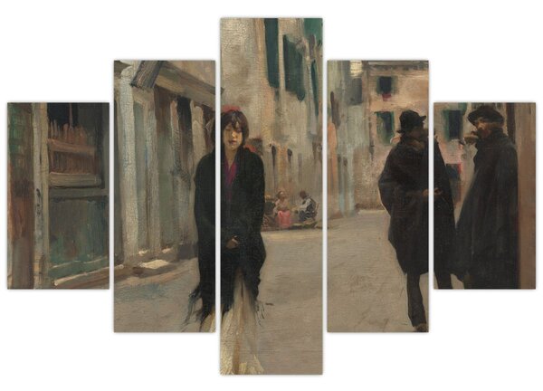 Tablou - John Singer Sargent, Street in Venice, reproducere (150x105 cm)