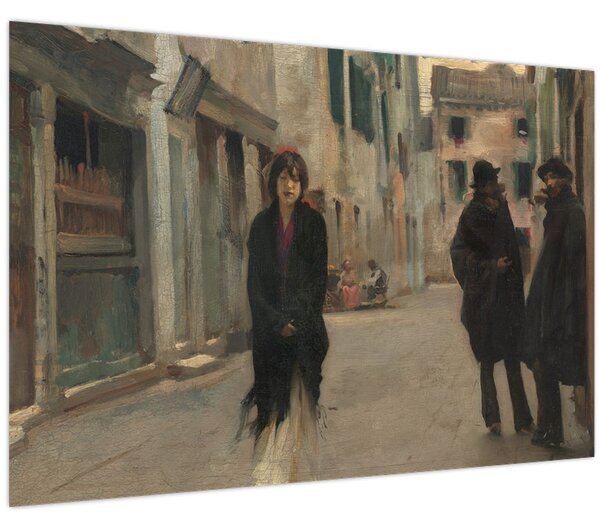 Tablou - John Singer Sargent, Street in Venice, reproducere (90x60 cm)