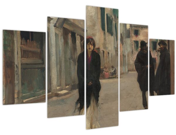 Tablou - John Singer Sargent, Street in Venice, reproducere (150x105 cm)