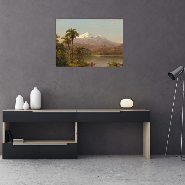 Tablou - Frederic Edwin Church, Tamaca Palms, reproducere (70x50 cm)