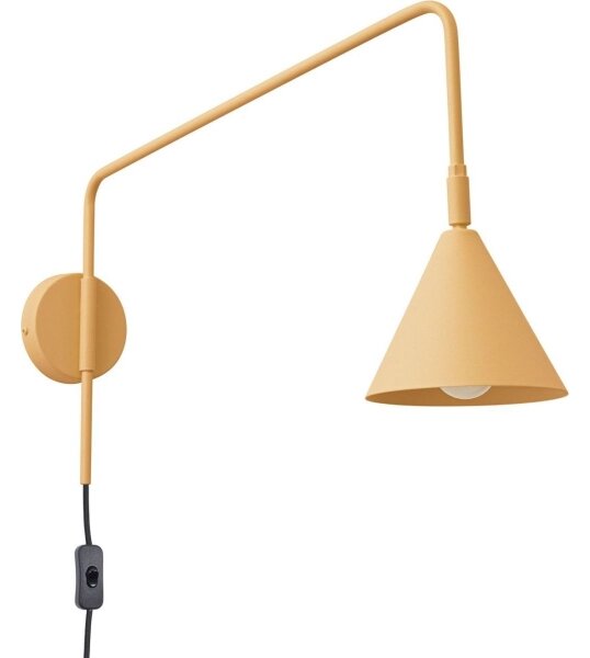 Lampă de perete Sollux SL.1698 NOX 1xE14/10W/230V auriu