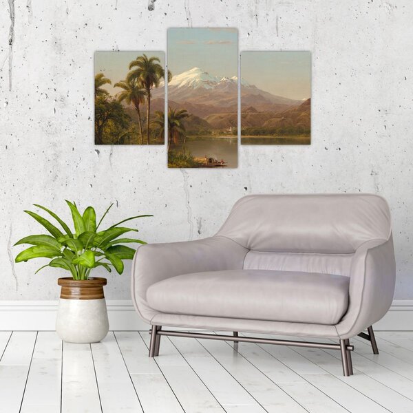 Tablou - Frederic Edwin Church, Tamaca Palms, reproducere (90x60 cm)