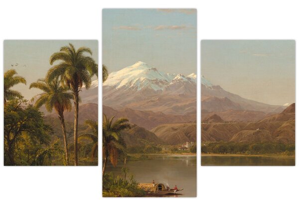 Tablou - Frederic Edwin Church, Tamaca Palms, reproducere (90x60 cm)