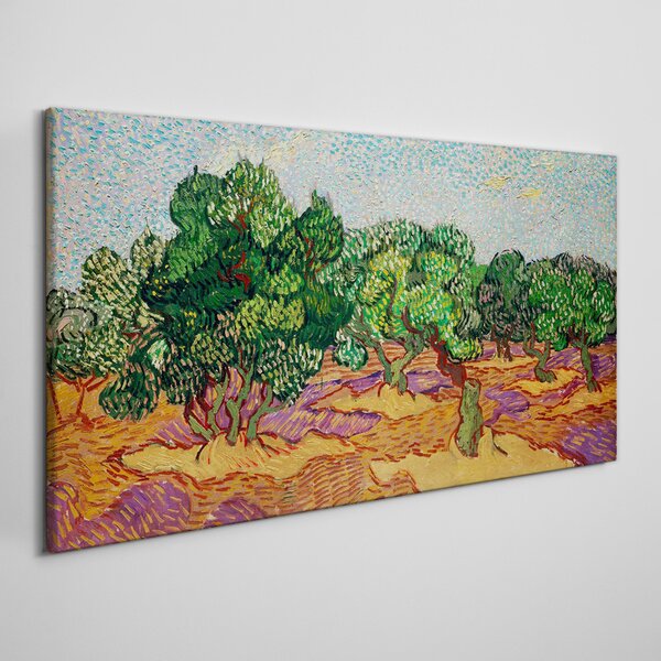 Tablou canvas Grove Blue Sky Van Gogh