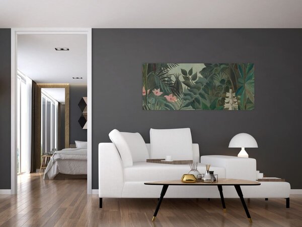 Tablou - Henri Rousseau, The Equatorial Jungle, reproducere (120x50 cm)