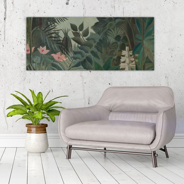 Tablou - Henri Rousseau, The Equatorial Jungle, reproducere (120x50 cm)