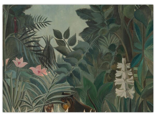 Tablou - Henri Rousseau, The Equatorial Jungle, reproducere (70x50 cm)