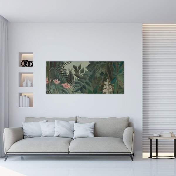 Tablou - Henri Rousseau, The Equatorial Jungle, reproducere (120x50 cm)
