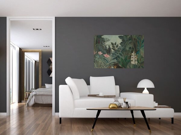 Tablou - Henri Rousseau, The Equatorial Jungle, reproducere (90x60 cm)