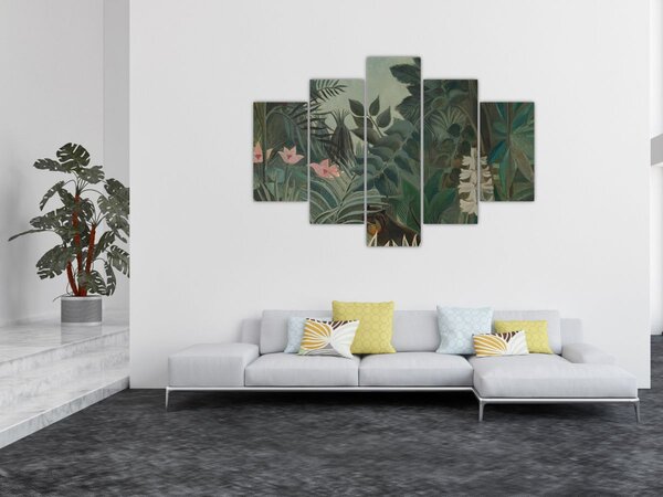 Tablou - Henri Rousseau, The Equatorial Jungle, reproducere (150x105 cm)
