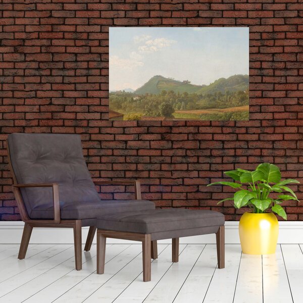 Tablou - Simon Denis, View Near Naples, reproducere (90x60 cm)