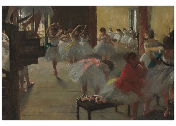 Tablou - Edgar Degas, The Dance Class, reproducere (90x60 cm)