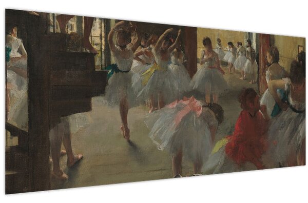 Tablou - Edgar Degas, The Dance Class, reproducere (120x50 cm)