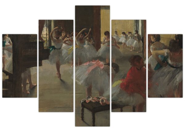 Tablou - Edgar Degas, The Dance Class, reproducere (150x105 cm)