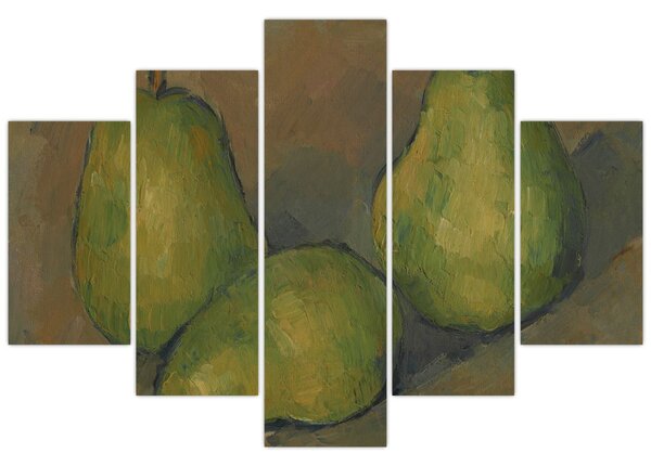 Tablou - Paul Cézanne, Three Pears, reproducere (150x105 cm)