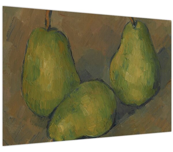 Tablou - Paul Cézanne, Three Pears, reproducere (90x60 cm)