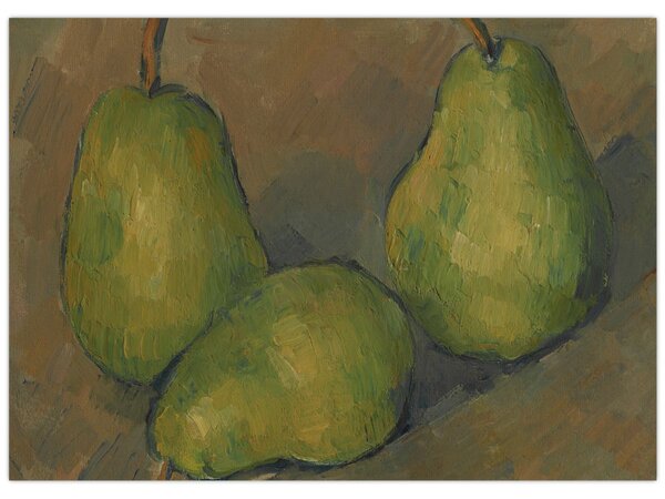Tablou - Paul Cézanne, Three Pears, reproducere (70x50 cm)