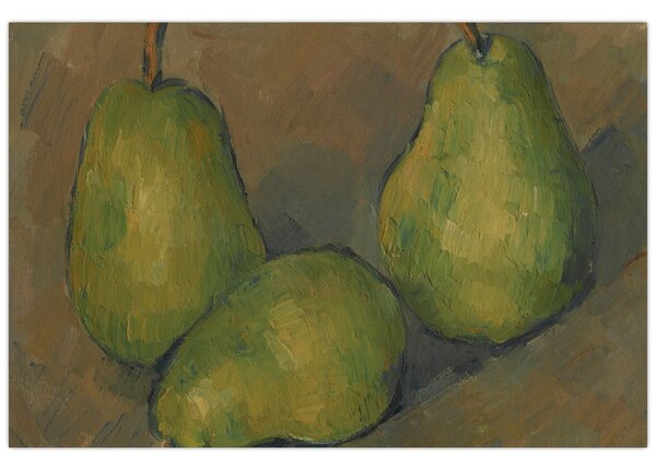 Tablou - Paul Cézanne, Three Pears, reproducere (90x60 cm)