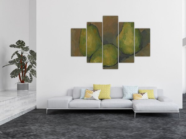 Tablou - Paul Cézanne, Three Pears, reproducere (150x105 cm)